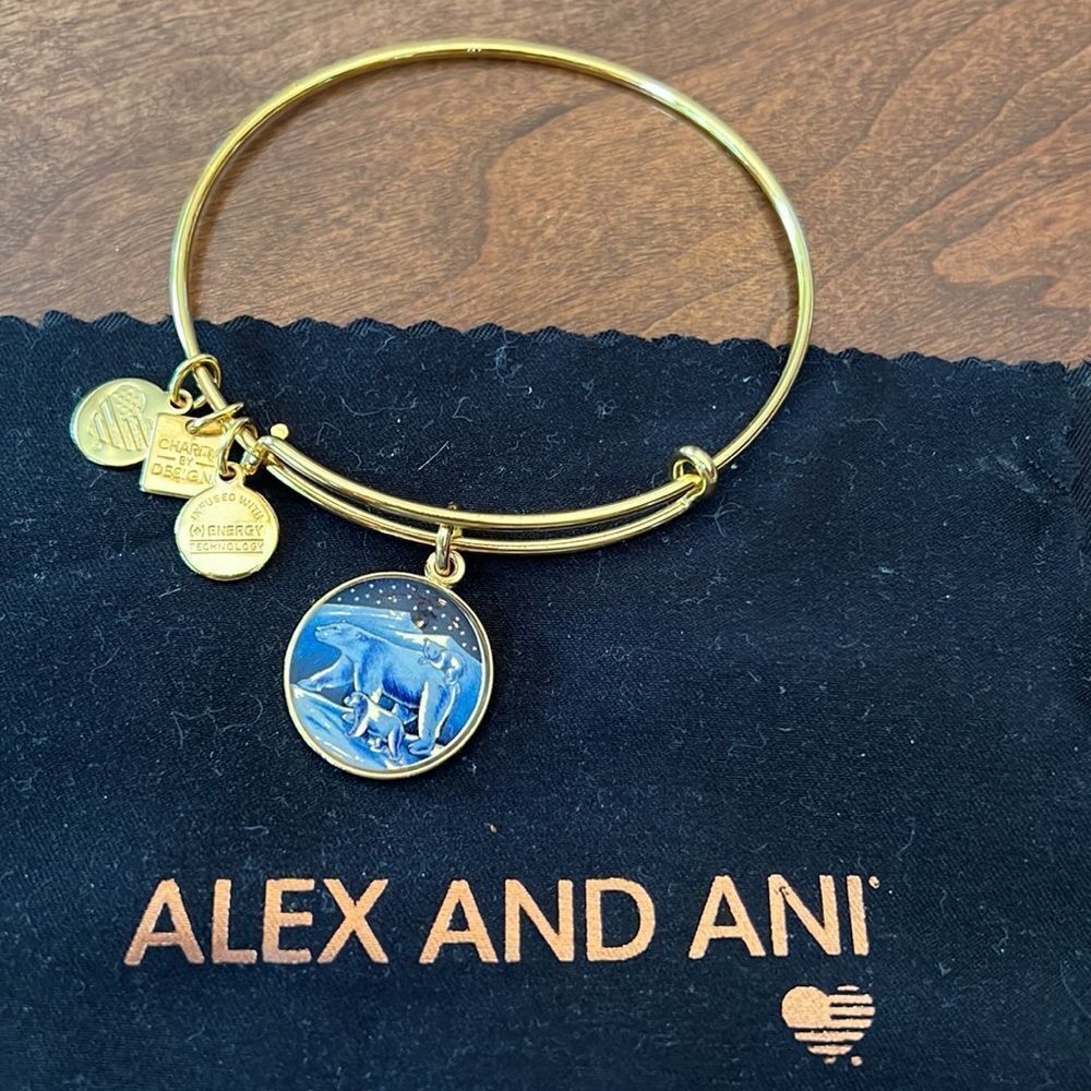 Alex and Ani Polar Bear Bracelet - feel free to bundle with other Alex and Ani!